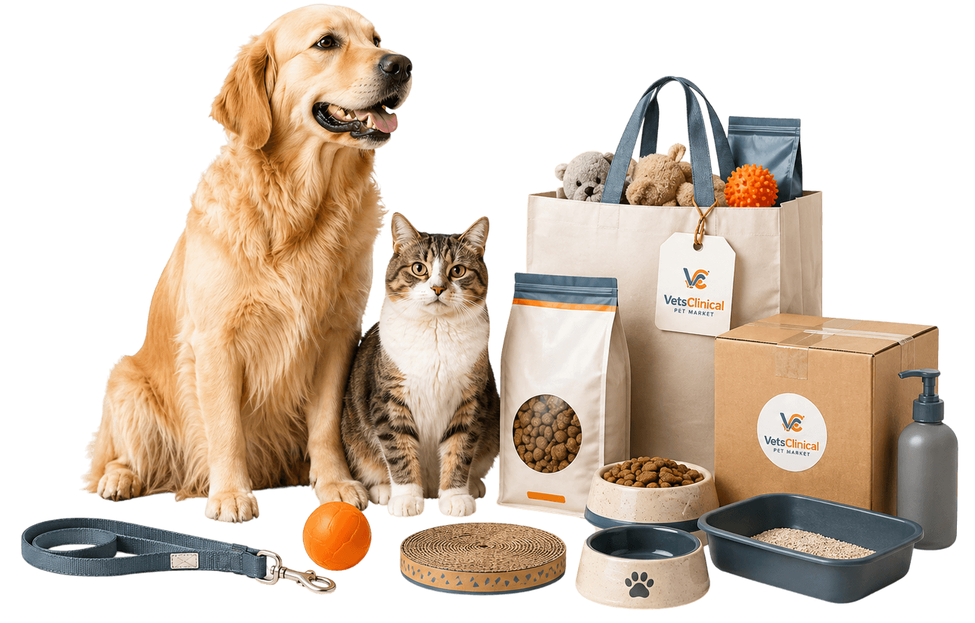 VetsClinical mama, kedi ve köpek pet marketi
